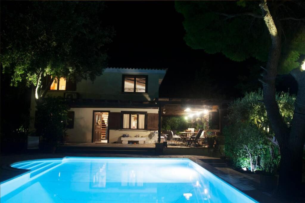 Villa Eleni Sounion Exterior foto