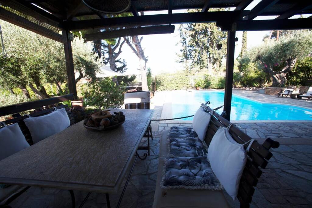 Villa Eleni Sounion Exterior foto