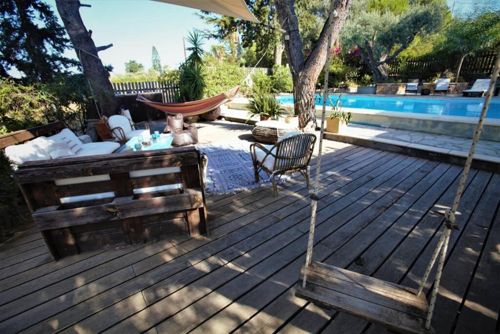 Villa Eleni Sounion Exterior foto